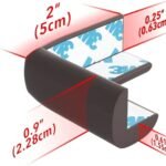 Lot de 4 protecteurs coin d'angle pour bébés et enfants – Image 4