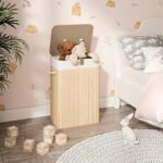 Panier à linge en bambou moderne et pratique – Image 2
