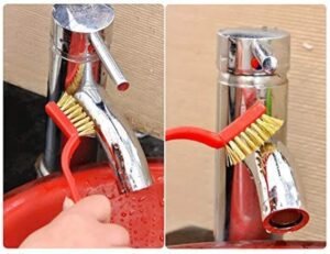 Lot de 3 mini brosses métalliques de nettoyage multifonctions – Image 2