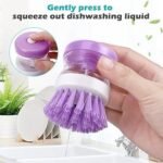 Brosse nettoyage avec réservoir liquide vaisselles – Image 6