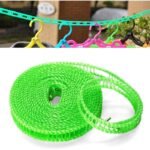 Corde à linge en nylon coupe-vent pour séchage vêtements 5 mètres – Image 4