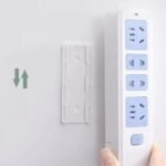 Support adhésif mural pour multiprise électrique, routeur WIFI, boîte à mouchoirs et autres