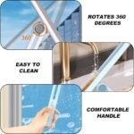 Raclette pliable pour mirrors, fenêtres et autres... - Image 6