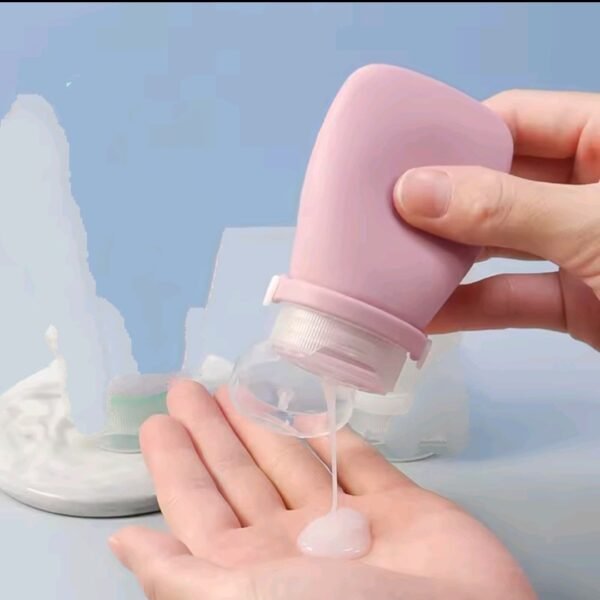 Mini flacon en silicone pour bain douche, shampoo et autres 30ml