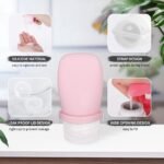 Mini flacon en silicone pour bain douche, shampoo et autres 30ml - Image 3