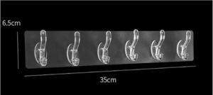 6 crochets transparents multifonctionnels – Image 5