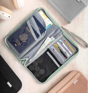 Organisateur portefeuilles, passeport, argents et autres parfaite pour voyage - Image 2