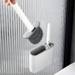 Set de 2 brosses de nettoyage toilette en silicone – Image 2