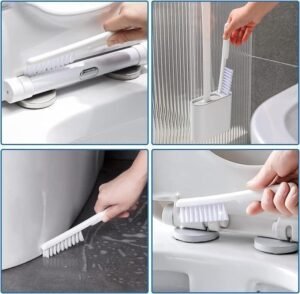 Set de 2 brosses de nettoyage toilette en silicone – Image 3