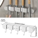 Crochet mural auto-adhésif de rangement multifonctions – Image 4