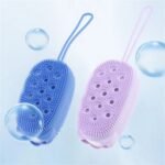 Brosse de bain en silicone