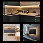 Bande lumière led 5 mètres avec télécommande et contrôle via application de téléphone