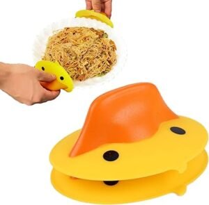 2 clips en silicone anti-brûlure – Image 2