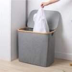 Corbeille à Linge Pliable en tissu