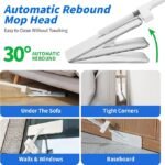 Balai serpillière plat auto-essoreur avec seau pliable - Image 6