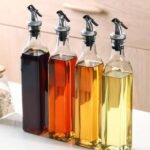 Set de 2 bouteilles en verre à huile très pratique 150 ml… – Image 2