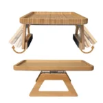 plateau canapé en bois pliable – Image 4