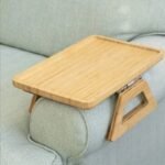 Plateau de Canapé Clipsable en Bambou – Image 6