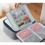 Sac de rangement multifonctionnelle pour documents verouillable – Image 2