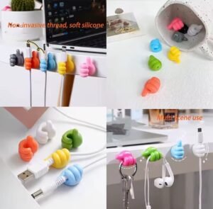 support de câbles adhésifs en forme de "Pouce Levé" – Image 3