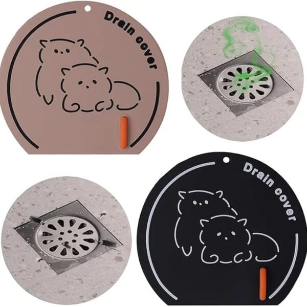 Couvercle de Drain Anti-Nuisibles & Anti-Odeurs