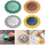 Bouchon et Filtre évier en silicone avec ventouse de fixation – Image 5