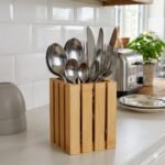 Range-Couverts Design en Bambou – Image 2