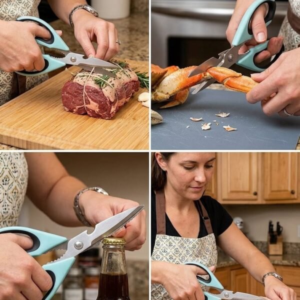 Ciseaux de Cuisine Multifonctions Robustes