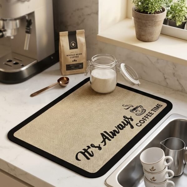 Tapis de Cuisine Égouttoir Absorbant 40X30cm