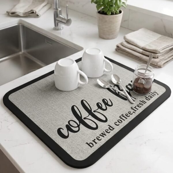 Tapis de Cuisine Égouttoir Absorbant 40X30cm